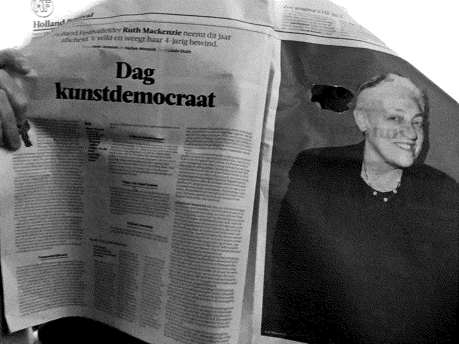 Photo du journal Das kunstdemocraat