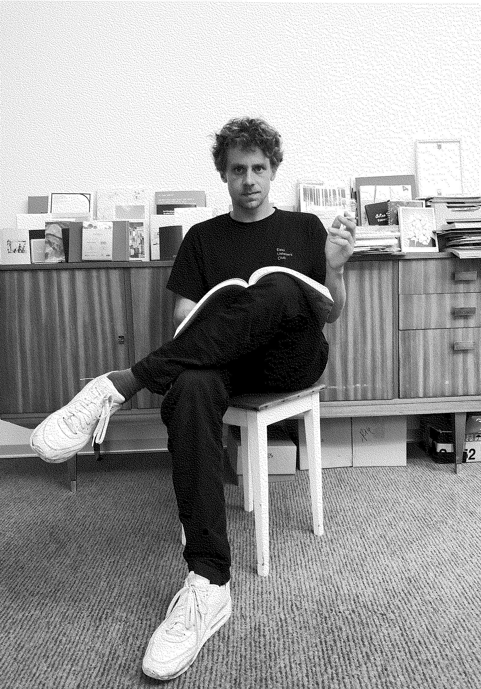 Photo de Jan Steinbach fumant