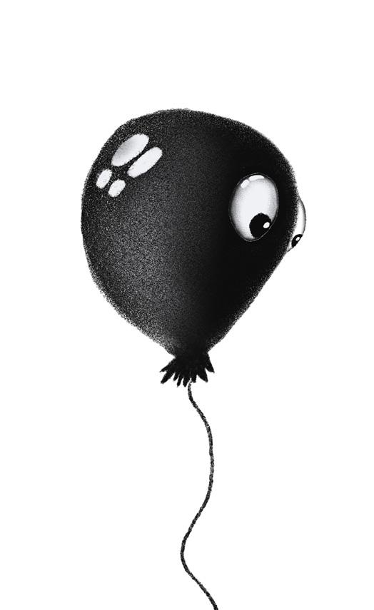 Dessin d’un ballon avec des yeux